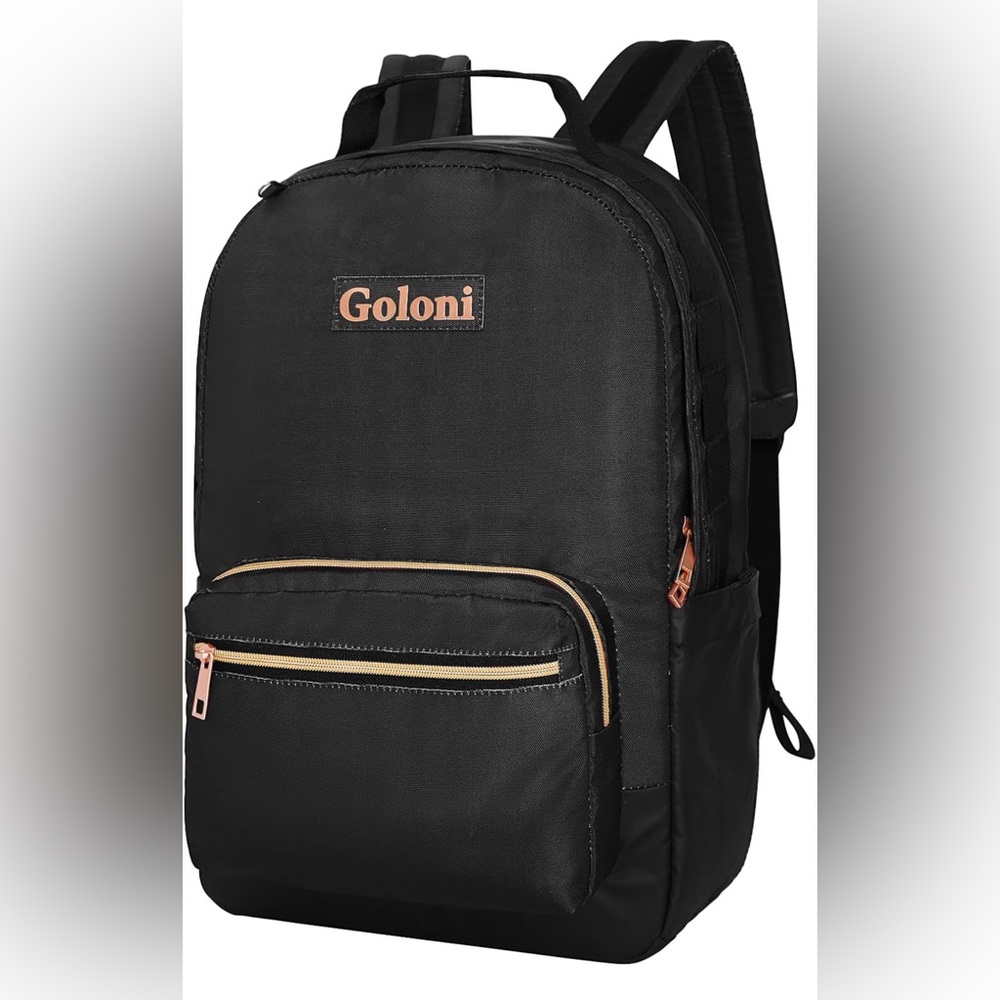 15.6 Inch Laptop Backpack* Waterproof *Stylish Black * Brand New with tags *